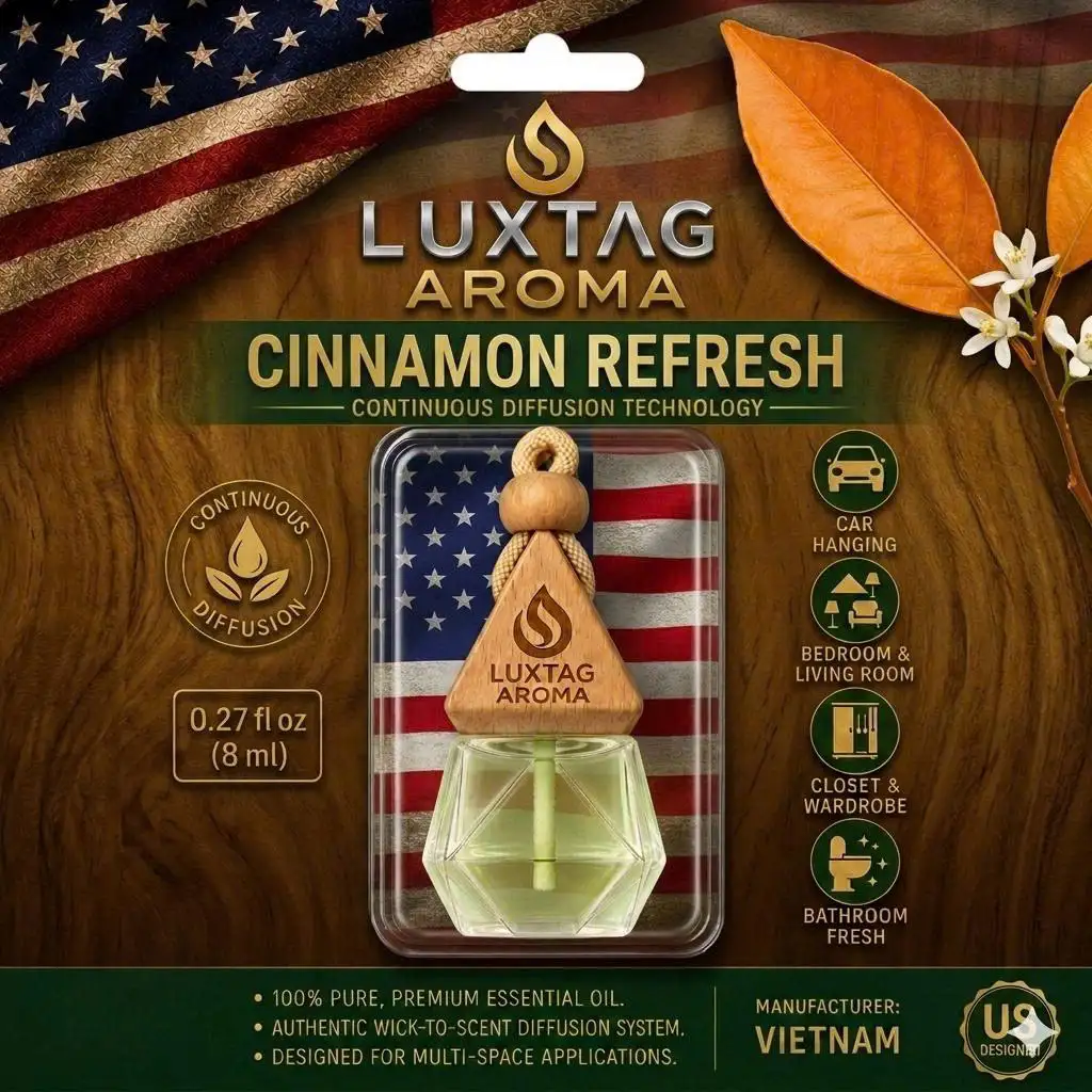 Tinh Dầu Tràm Luxtag Aroma - Giữ Ấm Cơ Thể, Kháng Khuẩn Tự Nhiên